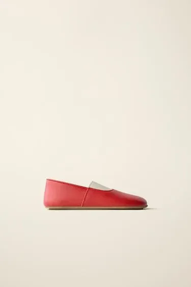 Zara Балетки из кожи CREATED BY CARAMEL LONDON X ZARA