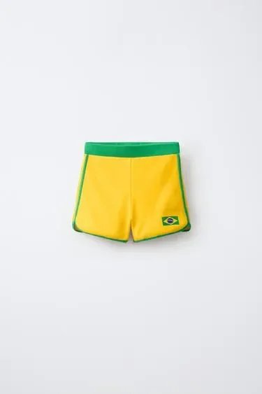 Zara Укороченные легинсы BRASIL купить с доставкой.