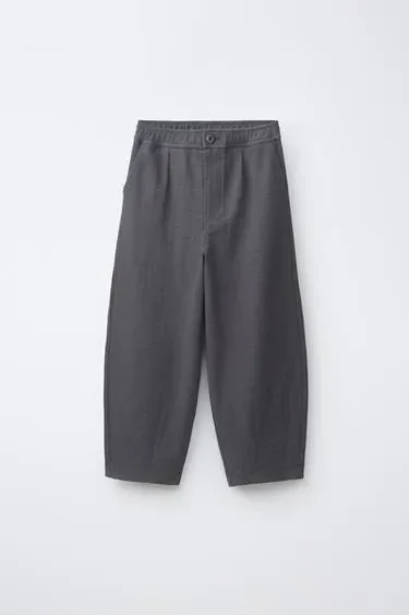 Zara Брюки из рельефной ткани