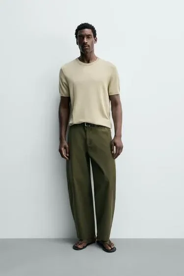 Zara Базовая футболка классического кроя