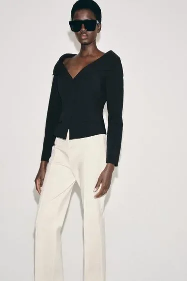 Zara Блейзер приталенного кроя — коллекция ZARA «ZW»