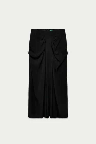 Плиссированная юбка миди MARISA BERENSON X ZARA