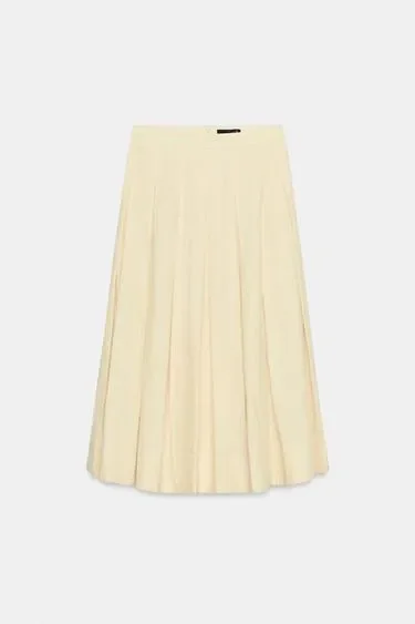 Zara Юбка со складками — коллекция ZARA «ZW»
