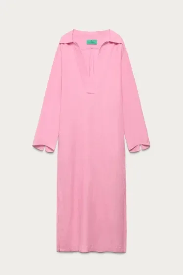 Платье-туника из 100% льна marisa berenson x zara