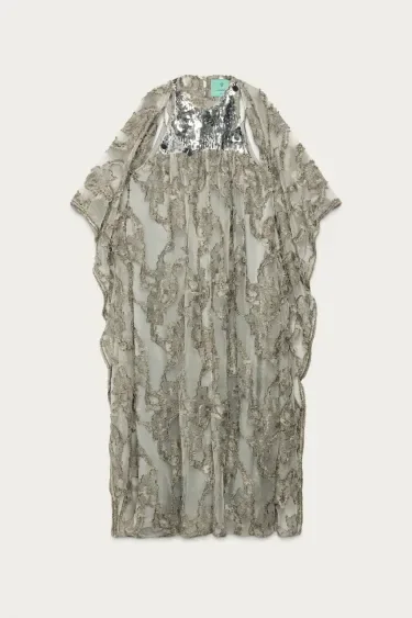Zara Платье-туника с жаккардом и пайетками MARISA BERENSON X ZARA