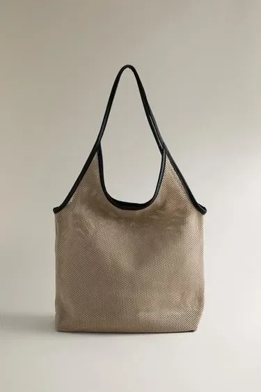 Zara Вязаная сумка-тоут