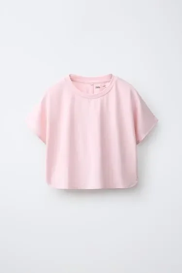 Zara Свободная спортивная футболка купить с доставкой.