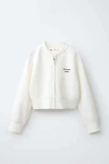 Zara Спортивный бомбер купить с доставкой.