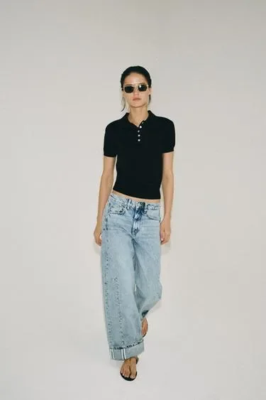 Zara Джинсы -FIT с низкой посадкой — коллекция ZARA «ZW»