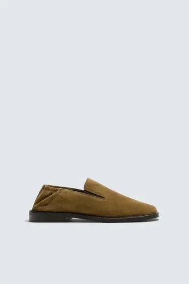 Zara Кожаные лоферы