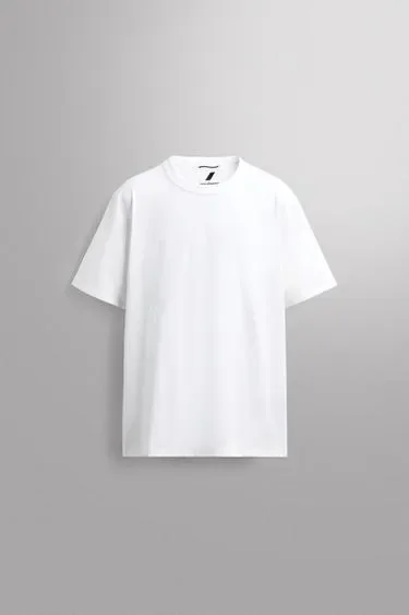 Zara Футболка из хлопка