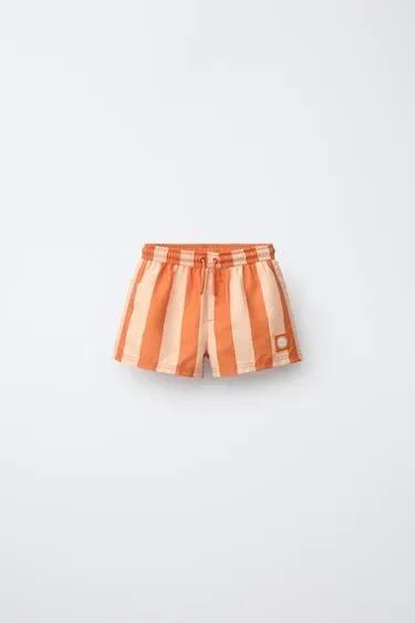 Zara Плавательные шорты в полоску для детей 1-6 лет