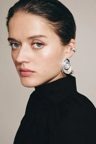 Zara Набор серег-каффов органической формы