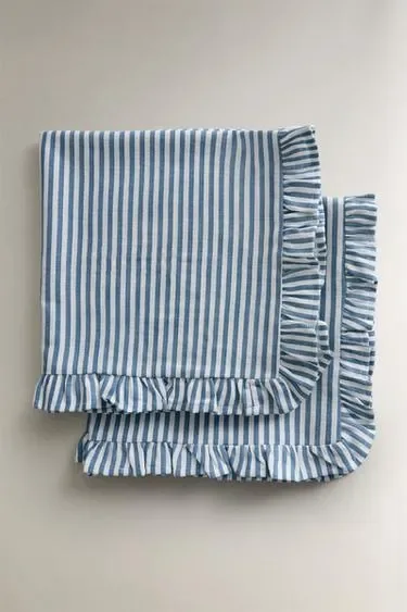 Zara Скатерть из хлопка с оборками