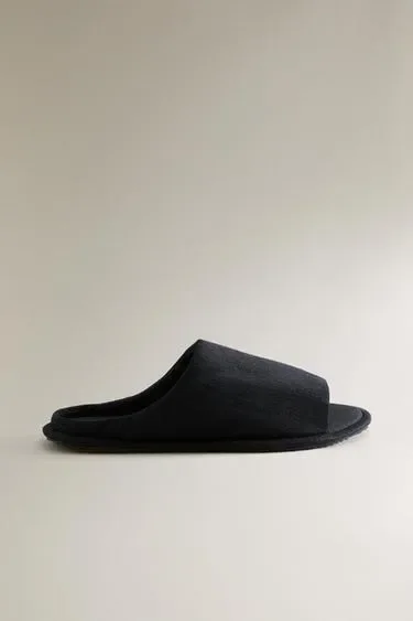 Zara Тапочки-мюли OPEN FABRIC