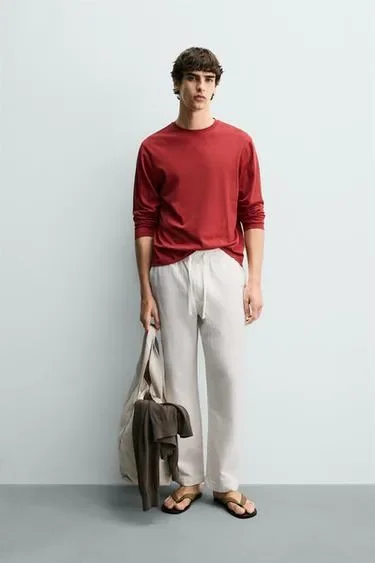 Zara Брюки  структурные