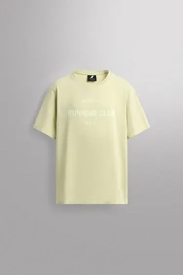 Zara Хлопковая футболка для бега
