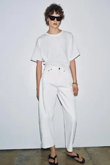 Zara Джинсы коллекция ZARA «ZW» ANKLE  со средней посадкой