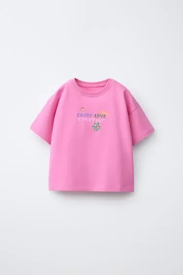 Zara Футболка с надписью