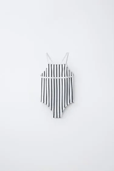 Zara 2-6 лет/купальник в полоску