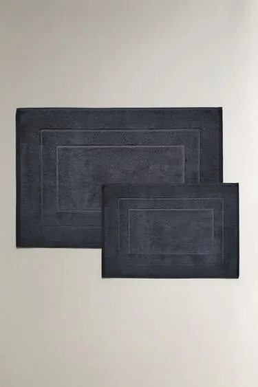 Zara Хлопковый коврик для ванной