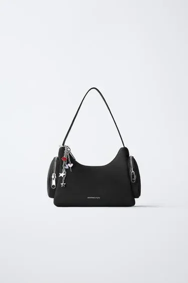 Zara Сумка на плечо с подвесками купить с доставкой.