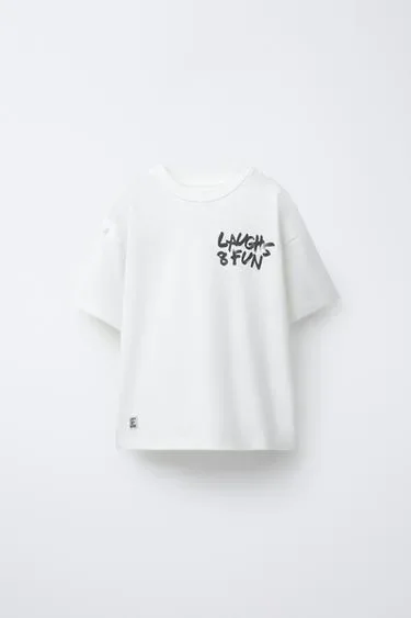 Zara Футболка с надписями