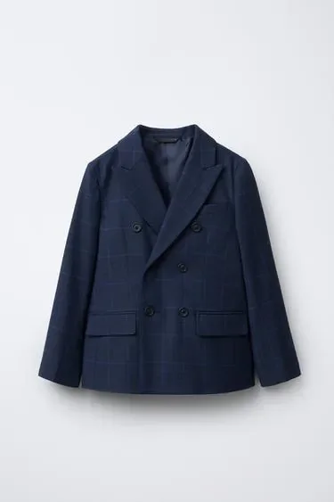 Zara Пиджак в клетку купить с доставкой.