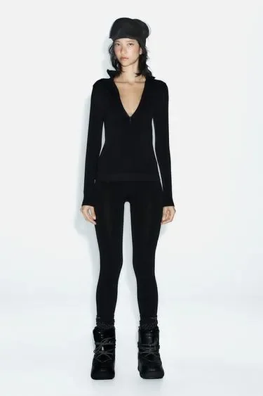 Zara Леггинсы с термическим эффектом из коллекции лыжной одежды
