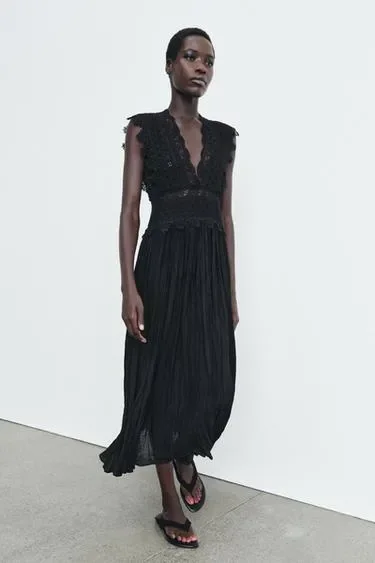 Платье из коллекции zara из кружева