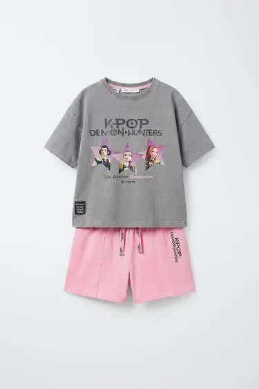 Пижама для детей 6-14 лет / охотники на демонов KPOP™ NETFLIX © ZARA купить с доставкой.
