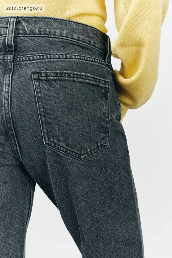 ДЖИНСЫ ПРЯМОГО КРОЯ С НИЗКОЙ ПОСАДКОЙ — коллекция Zara «ZW»