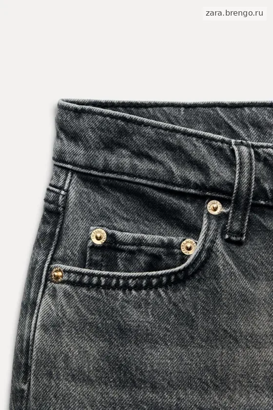 ДЖИНСЫ ПРЯМОГО КРОЯ С НИЗКОЙ ПОСАДКОЙ — коллекция Zara «ZW»