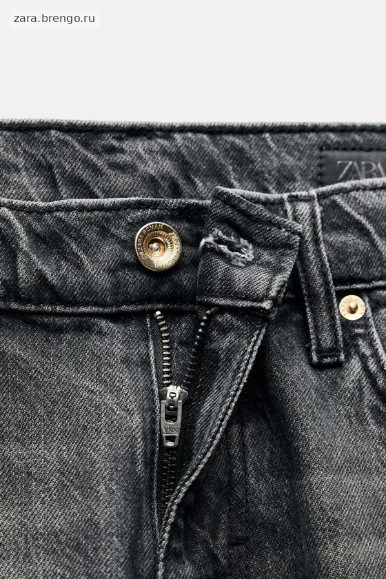 ДЖИНСЫ ПРЯМОГО КРОЯ С НИЗКОЙ ПОСАДКОЙ — коллекция Zara «ZW»