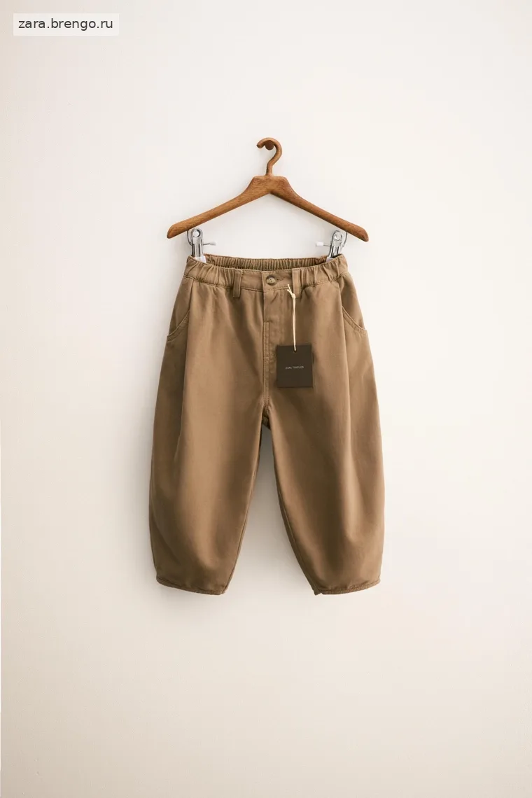 Брюки Zara «Timeless» с воздушным шариком и складками