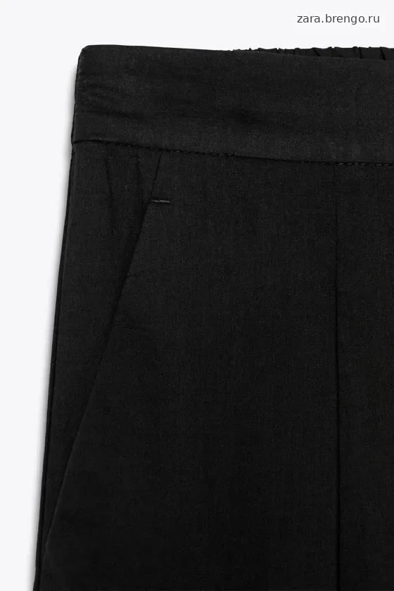 БРЮКИ С ЗАЩИПАМИ — коллекция Zara «ZW»