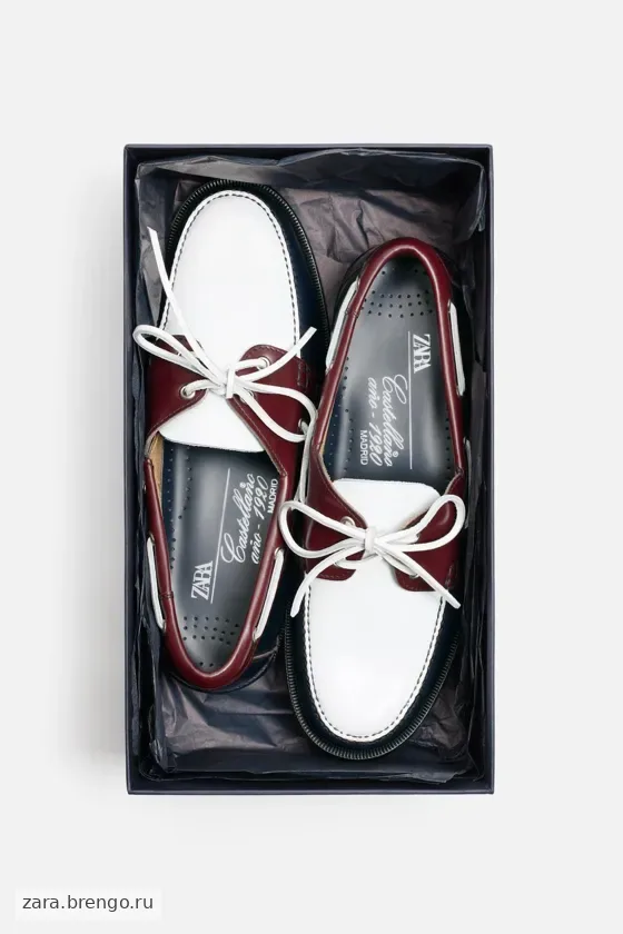 Палубные туфли castellano 1920 x zara man