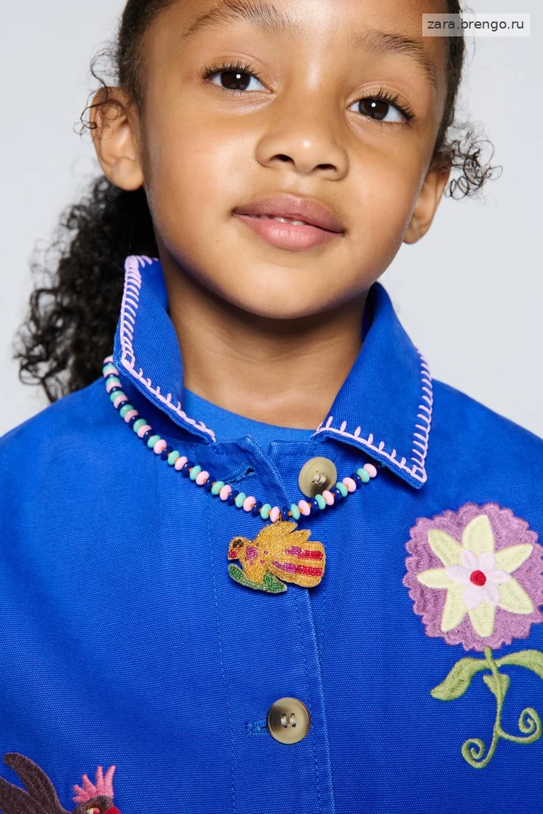 Ожерелье с бисером zara kids от sissel edelbo