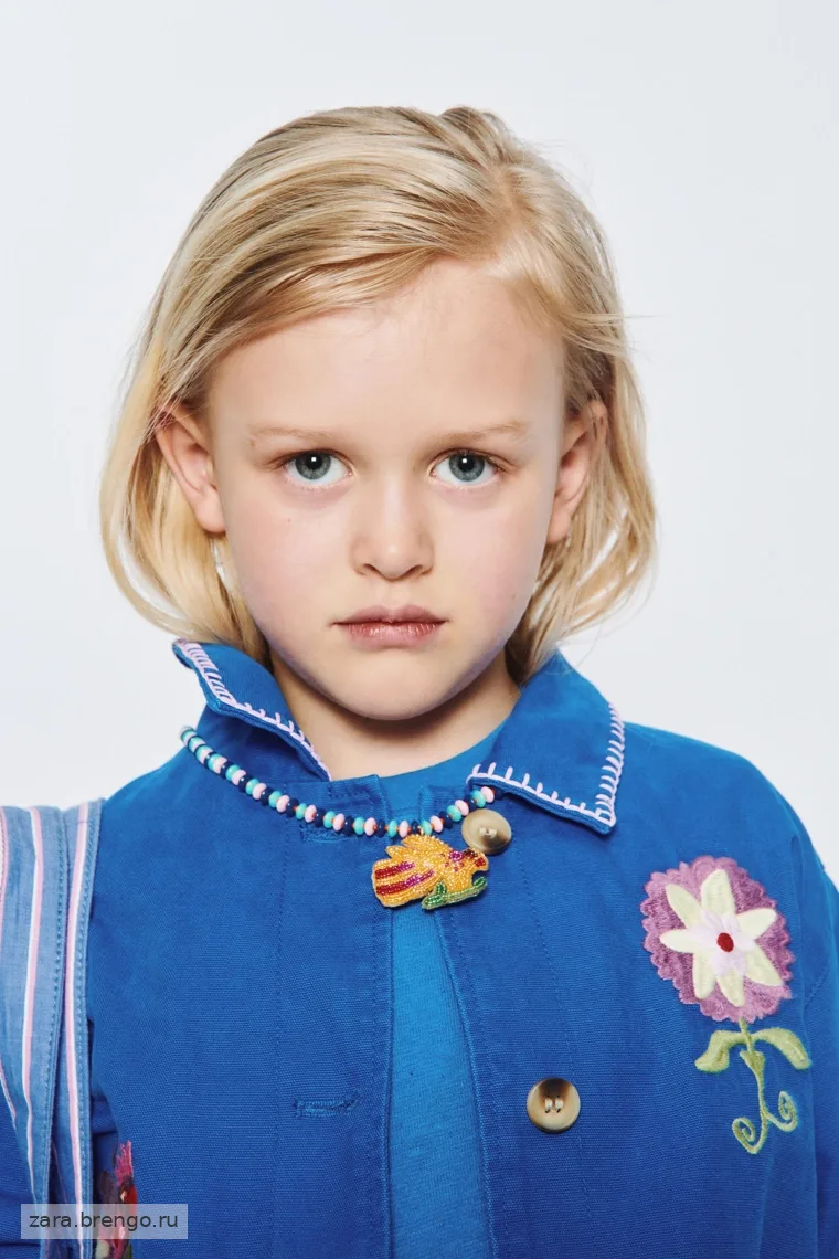 Ожерелье с бисером zara kids от sissel edelbo