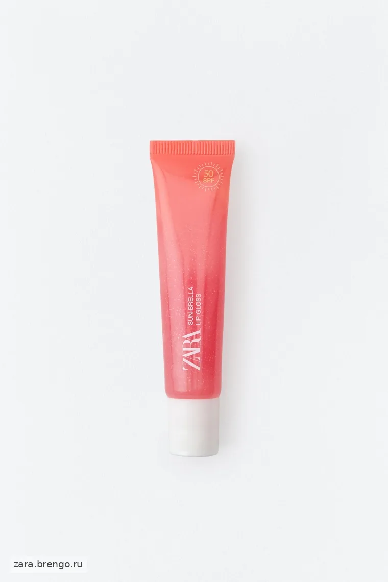 Глянцевый бальзам для губ spf 50