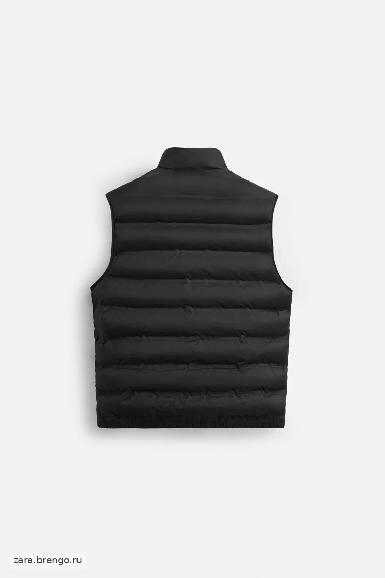 Легкий стеганый жилет zara