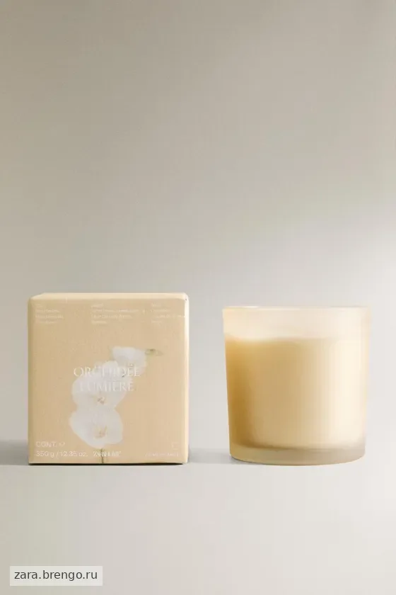 (350 g) свеча с ароматом orchidée lumière