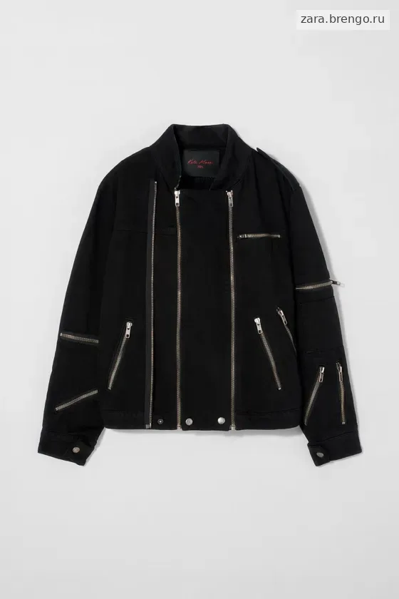 Куртка с молнией kate moss x zara