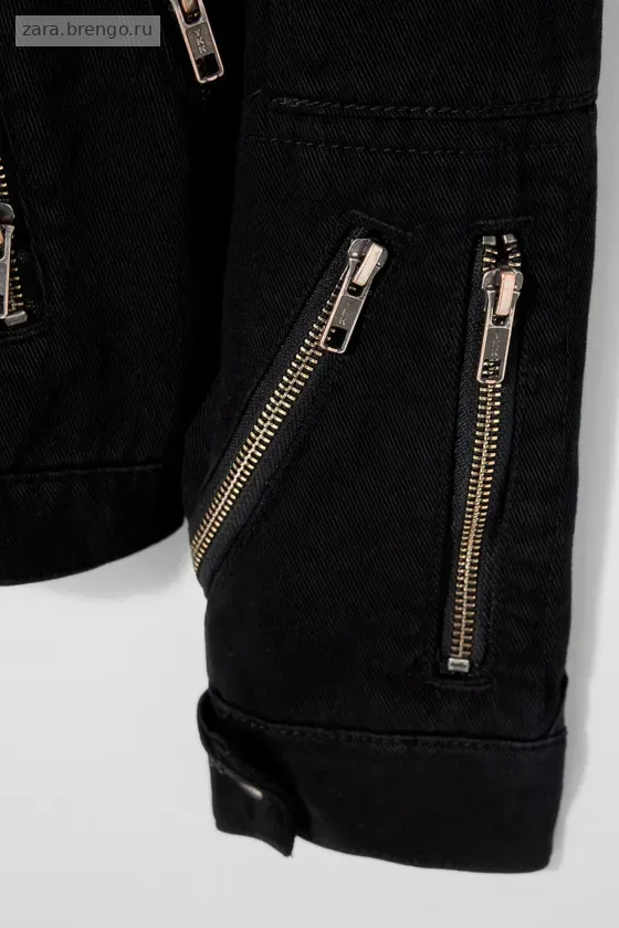 Куртка с молнией kate moss x zara