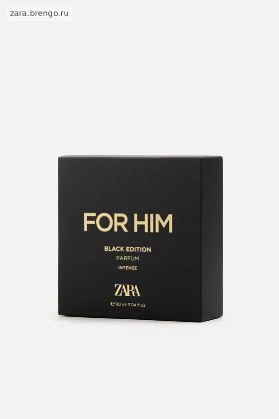 Парфюмированная вода - For Him Black Edition Intense Parfum 90 Ml