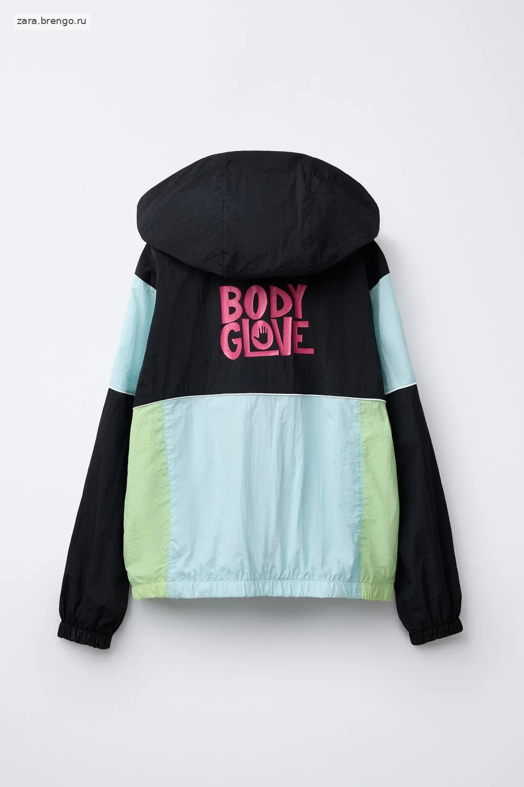 ЛЕГКИЙ ДОЖДЕВИК В СТИЛЕ КОЛОР-БЛОК ZARA X BODY GLOVE ®