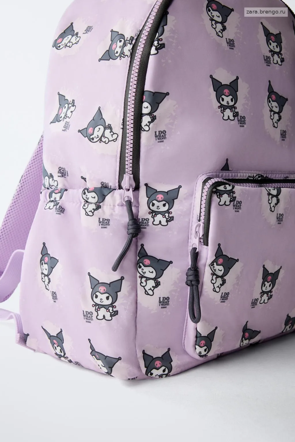 Рюкзак для школы kuromi © sanrio
