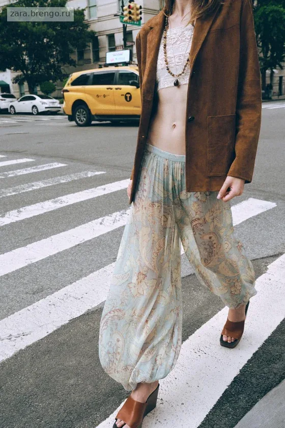 КУРТКА ИЗ ЗАМШИ коллекция Zara «ZW» 