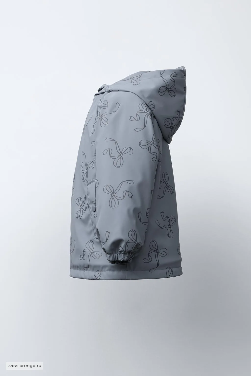 ПРОРЕЗИНЕННЫЙ ДОЖДЕВИК С ПРИНТОМ WATER RESISTANT
