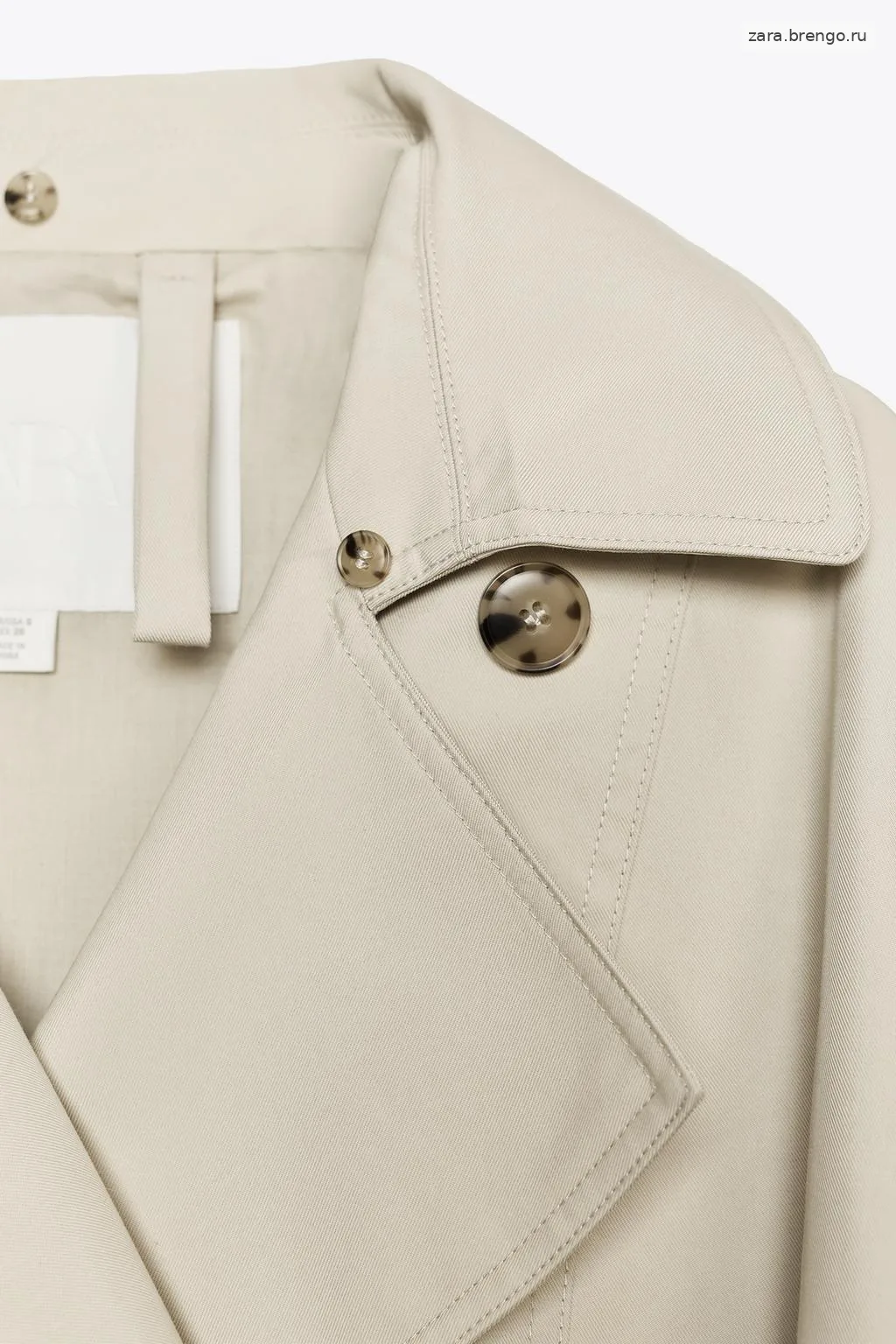 КУРТКА С ВОРОТНИКОМ ИЗ ИСКУССТВЕННОГО МЕХА — коллекция Zara «ZW»